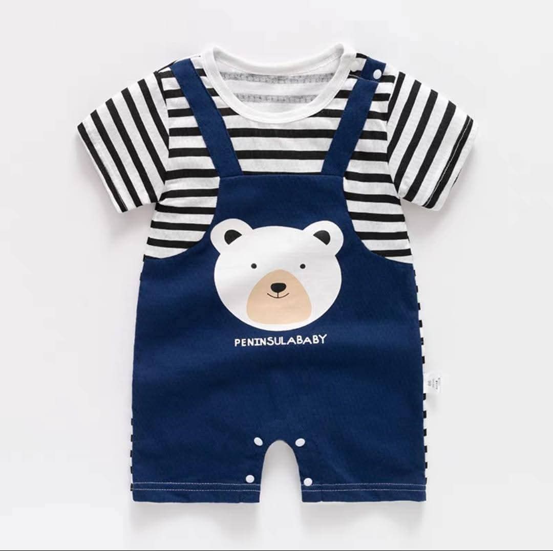 বেবি অ্যাডজাস্টেবল রাম্পার থ্রি কোয়াটার টাইপ।